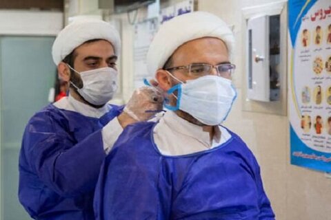 اعزام۴۰۰ طلبه جهادی برای خدمت رسانی به بیمارستان های قم طلبه