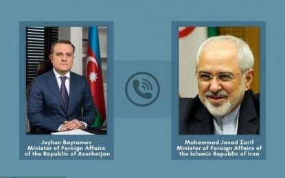 گفتگوی ظریف با همتای آذری خود درباره امنیت مرزها 3