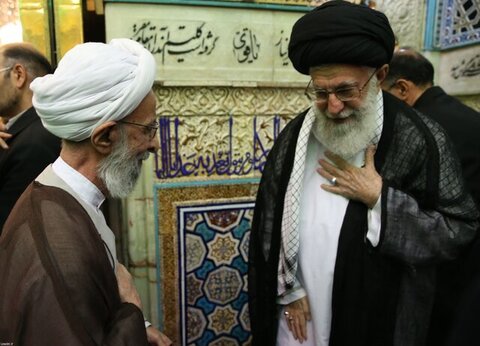 درگذشت آیةالله مصباح یزدی خسارتی برای حوزه علمیه و حوزه معارف اسلامی است مصباح رهبر
