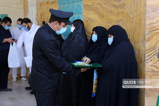 حضور خدام آستان قدس رضوی در بهشت رضا(ع)