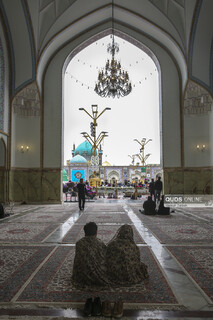 تحویل سال در حرم مطهر رضوی
