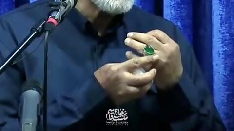 نگین انگشتر من از شیشههای حرم حضرت امام رضاست / فیلم نگین انگشتر من از شیشههای حرم حضرت امام رضاست