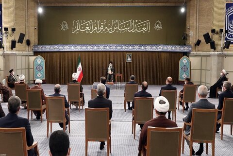 دیدار مسئولان قضایی با رهبر انقلاب