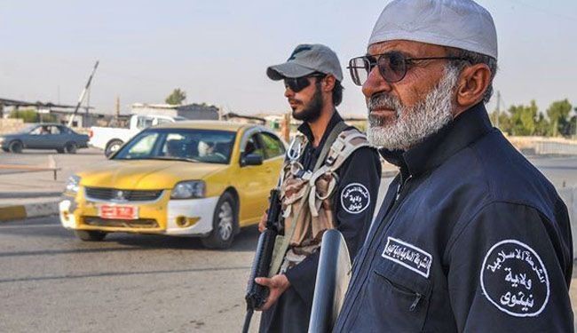 آخرین ابتکار داعش در نینوا ! + عکس 