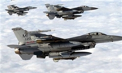 بمباران مناطقی در خاک سوریه توسط جنگنده های آمریکایی