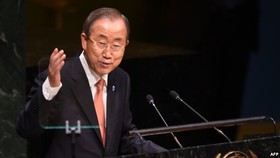 بان کی مون درآغاز مجمع عمومی: جامعه جهانی موضعی محکم در قبال تروریسم اتخاذ کند
