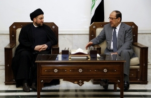 نوری المالکی و عمار حکیم در بغداد دیدار و گفتگو کردند