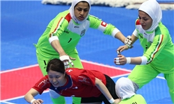 تیم کبدی زنان ایران به  نیمه‌نهایی رسید