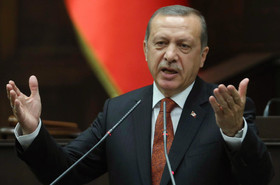 اردوغان: کوبانی در آستانه سقوط است/ عملیات زمینی برای از بین بردن داعش ضروری است