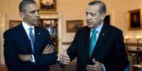 تماس تلفنی اوباما با اردوغان/ مخالفت ترکیه با ارسال سلاح‌ برای کردهای سوریه