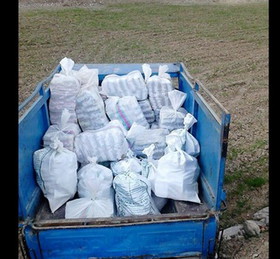 راز  گونی های پول در نیسان آبی!