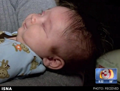 تولد نوزاد بدون چشم در آمریکا+عکس