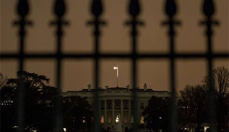سقوط پهپاد در کاخ سفید