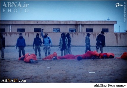 "داعش" ۱۰نیروی داوطلب را اعدام کرد +عکس 