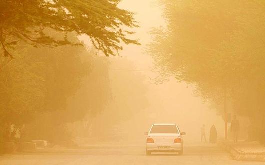 گرد و غبار سیستان و بلوچستان را فرا می گیرد