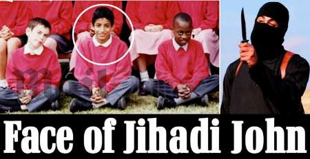 انتشار اولین عکس از قصاب داعش/ چگونه کودک مودب مدرسه غرب لندن جلاد داعش شد
