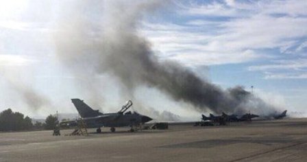 سقوط یک هواپیمای لیبیایی در نزدیکی مرز تونس