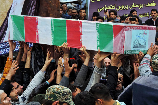 پیکر مطهر ۷ شهید مدافع حرم در مشهد  تشییع می‌شود 