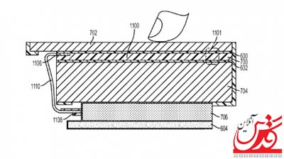 ثبت اختراع سنسور تشخیص اثر انگشت بر روی صفحه نمایش گوشی های اپل