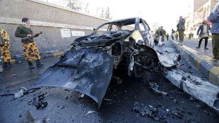 انفجار تروریستی در میان طرفداران جنبش انصارالله در استان بیضا یمن
