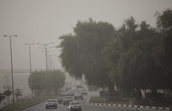 تداوم وزش باد و گرد و خاک تا ۹۰ کیلومتر در ساعت در منطقه سیستان