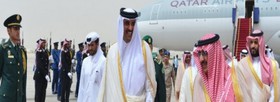 بررسی تحولات منطقه محور مذاکرات امیر قطر و پادشاه عربستان در ریاض