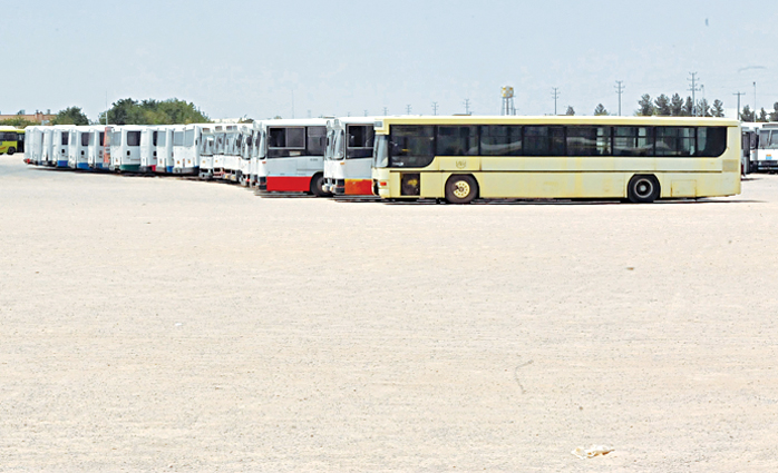  چرایی توقف بیش از 200 دستگاه اتوبوس در پارکینگ و پاسخ مسؤولان