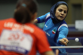پیروزی بانوان پینگ‌پنگ باز ایران در بخش دو نفره مسابقات جهانی