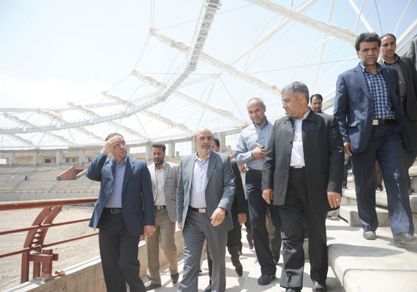  گودرزی: ورزشگاه امام رضا(ع) می‌تواند برای ما  الگو باشد