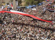 تظاهرات گسترده یمنی‌ها در صنعا در محکومیت تجاوزات عربستان