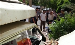 ورود پیکان‌‌وانت به داخل خانه در «باغمیشه» تبریز با یک کشته