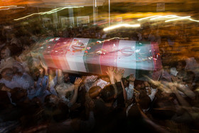 پیکر "شهید جاودانی" در مشهد مقدس تشییع شد