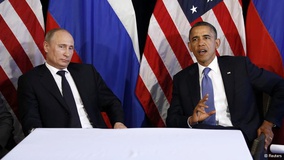 تماس تلفنی پوتین با اوباما پس از مدتها