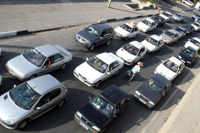 آزادراه تهران - کرج - قزوین با ترافیک سنگین مواجه است