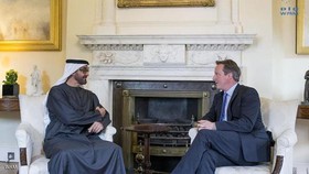 تاکید دیوید کامرون و ولیعهد ابوظبی بر لزوم شکست دادن داعش