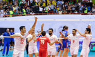تیم ملی والیبال ایران حذف شد