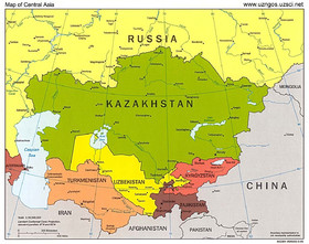 پای قدرت‌های منطقه‌ای در کفش آسیای مرکزی