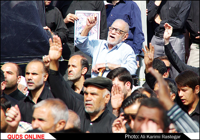 تشییع پیکر مطهر ۶ شهید گمنام در مشهد / گزارش تصویری