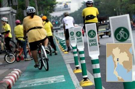 ساخت طولانی ترین مسیر دوچرخه سواری آسیا در تایلند