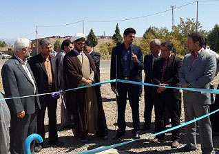 افتتاح پروژه آبرسانی به روستای 3 هزار نفری احمدآباد آستانه در شهرستان رشتخوار
