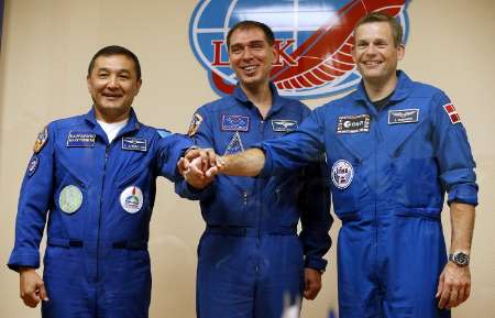 فضانوردان به ایستگاه فضایی بین المللی رسیدند