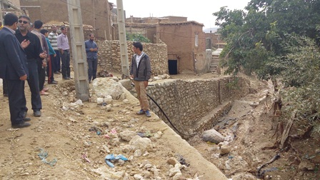 سیل به تاسیسات آبرسانی ۱۲ روستای شهرستان راز و جرگلان خسارت زد