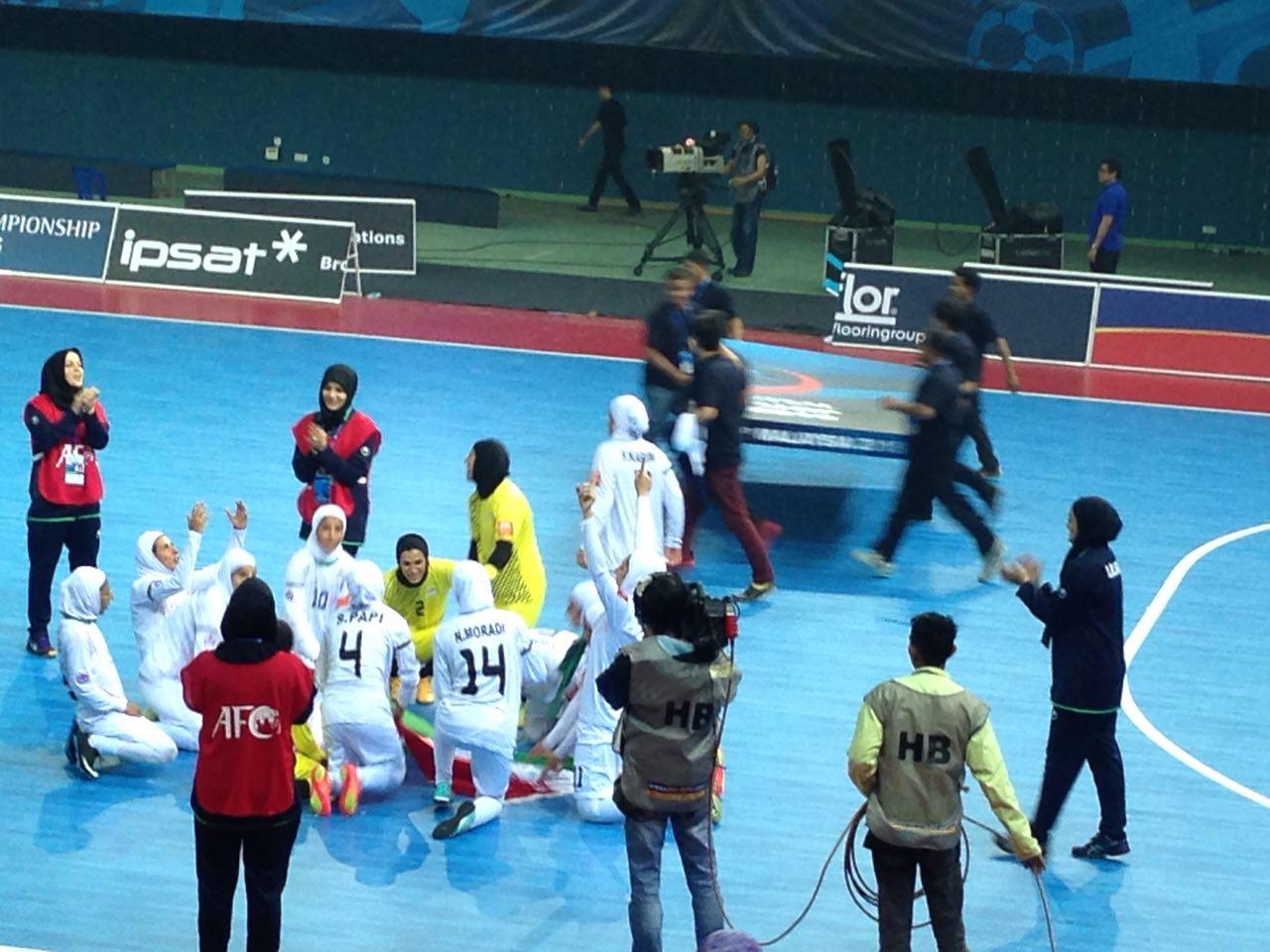 فیلم/ سوپر گل تیم فوتسال بانوان ایران که بازتاب زیادی داشته