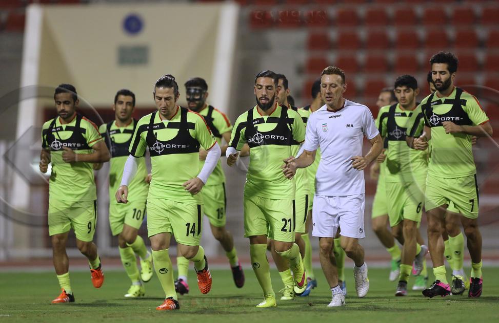 آخرين تمرين تيم ملي قبل ازبازي با عمان+عكس