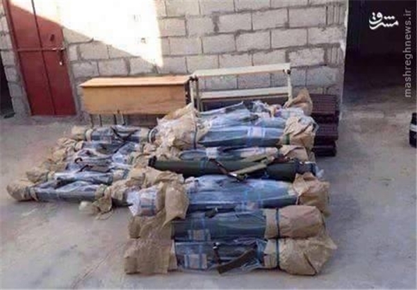     کشف موشک‌های ضدر زره آکبند آمریکایی برای داعش!+تصویر