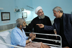 بازدید رئیس‌جمهور از بیمارستان شهید فیاض‌بخش