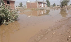 خسارت سیل و آب‌گرفتگی به واحدهای مسکونی و راه‌های روستایی در مراغه/وضعیت نگران‌کننده مسیل محلات حاشیه شهر