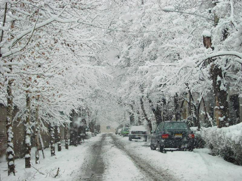 برف و باران ۲۵ استان‌ را فرا گرفت 