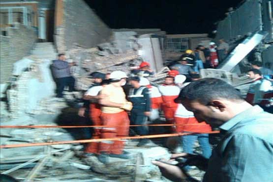 انفجار گاز در اهواز ۴ کشته و زخمی داشت + عکس