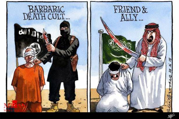 عربستان شبیه داعش شد!+عکس  